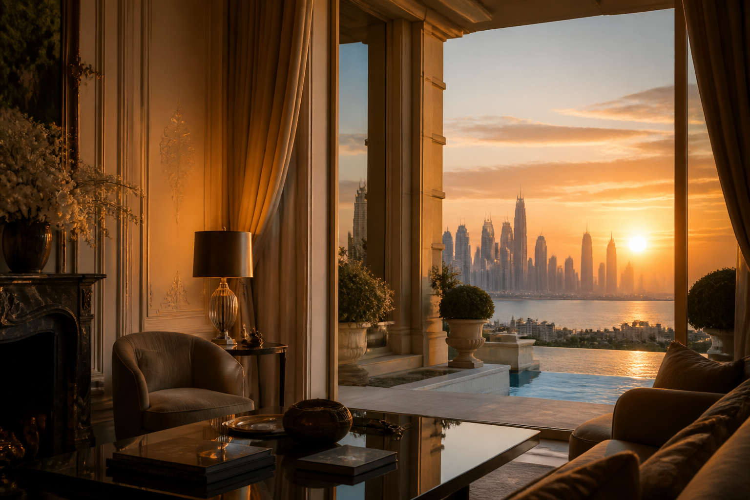 Dubaï et Émirats : Palm Jumeirah, Emirates Hills et marché ultra-prime 2026